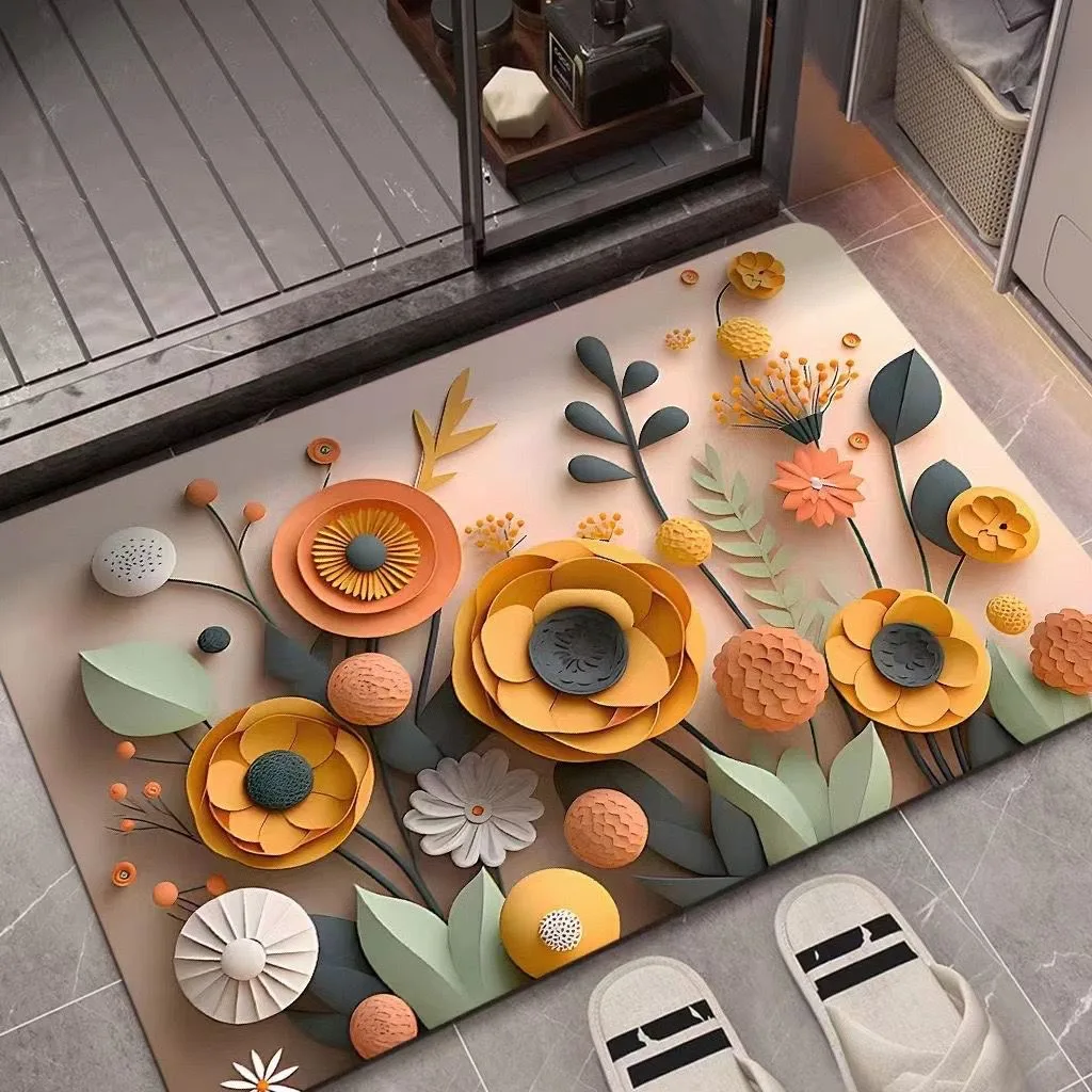 3D Floor Mat (জীবন্ত ছবির মত দেখতে)