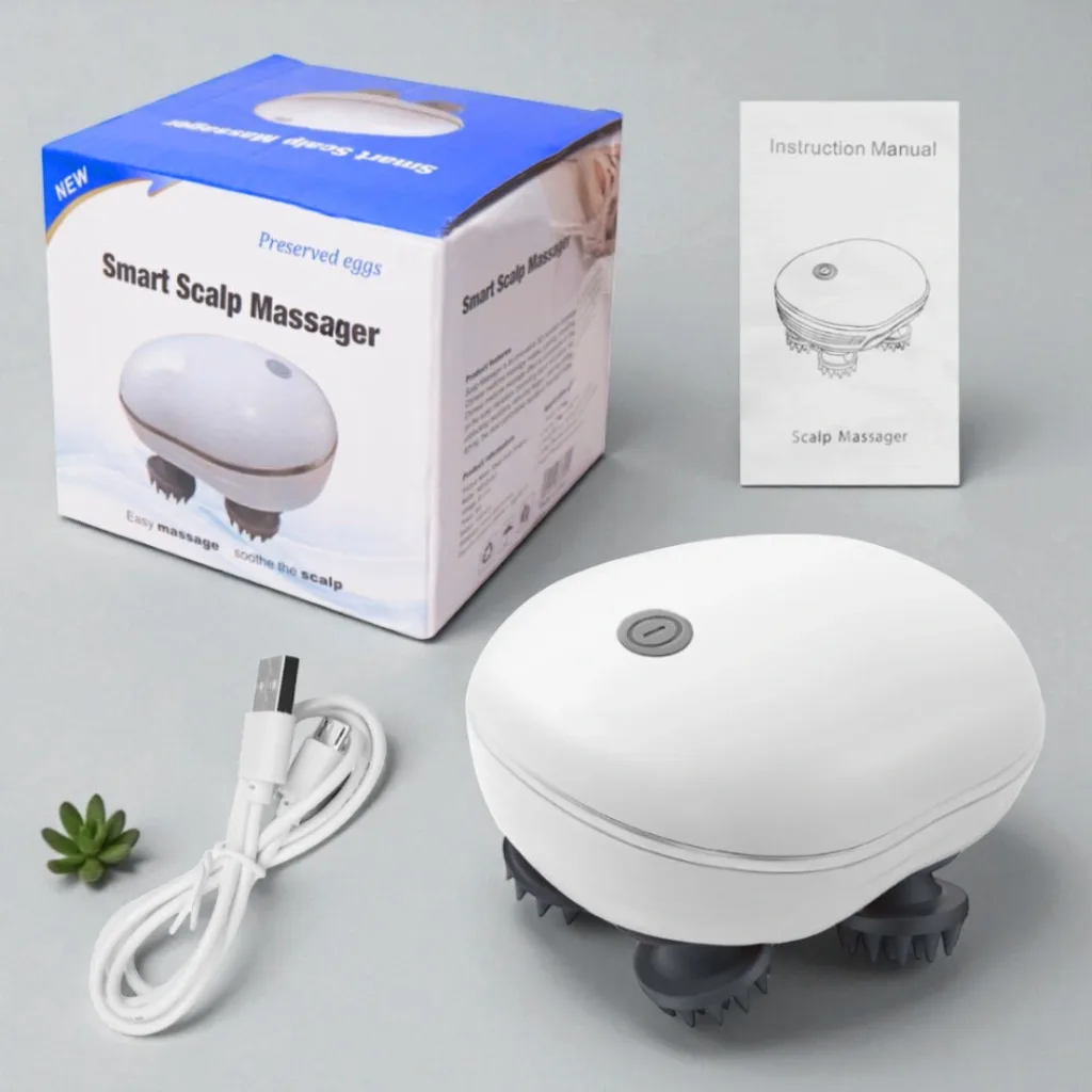 Electric Scalp Massager | মাথার ক্লান্তি দূর করুন | ঘরেই উপভোগ করুন Spa-এর আরাম 💆‍♀️
