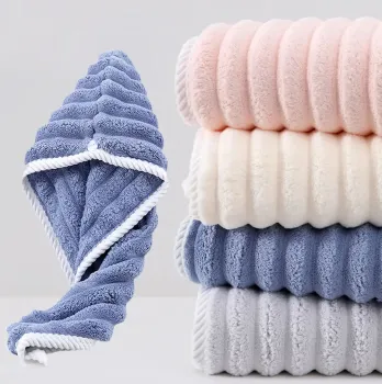 MBarii Magic Hair Towel | ভেজা চুল শুকানোর সহজ সমাধান | নরম, দ্রুত শোষণক্ষম ও আরামদায়ক