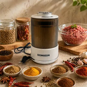 DOMKEIN Electric Spice Grinder | Wet & Dry Grinder | মসলা, আদা-রসুন ও কিমা গ্রাইন্ডার