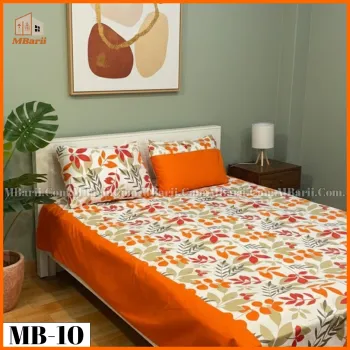 তিন পিসের Classic Cotton BedSheet | আরামদায়ক ঘুম, সুন্দর বেডরুম | ক্লাসিক কটন ফেব্রিক বেডশীট✨